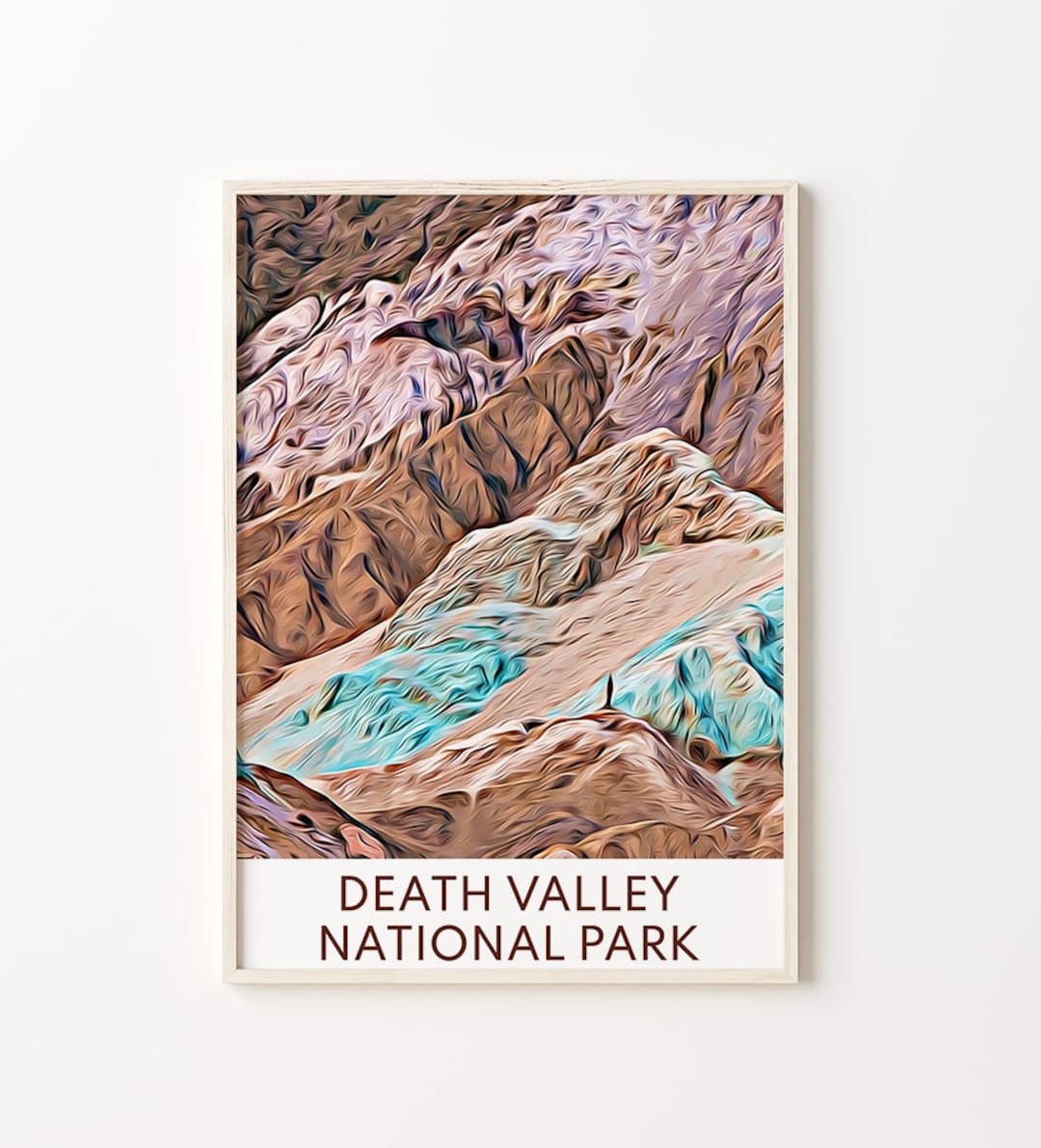 Death Valley Art National Park Print Death Valley Print Etsy