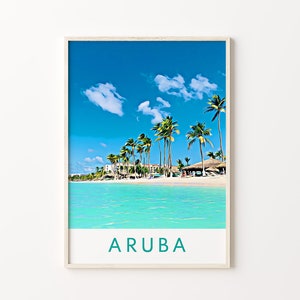 Aruba Print, Aruba Art, Aruba Travel Print, Aruba Wall Art, Aruba Travel Poster, Aruba Photo, Aruba Poster, Aruba, Caribbean, Travel Art