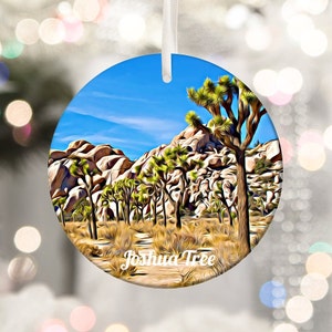 Joshua Tree Ornament, Christmas Ornament Tree Ornament, Joshua Tree Christmas, Christmas Gift, Newlywed Ornament, Housewarming Gift, Travel