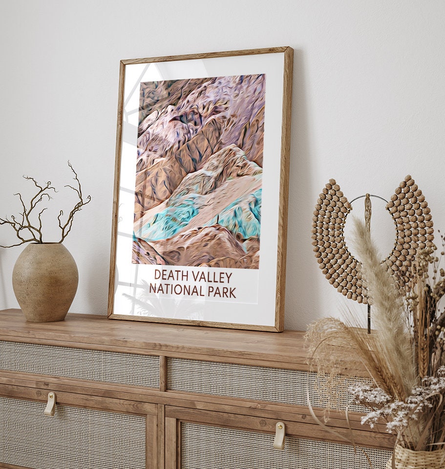 Death Valley Art National Park Print Death Valley Print - Etsy