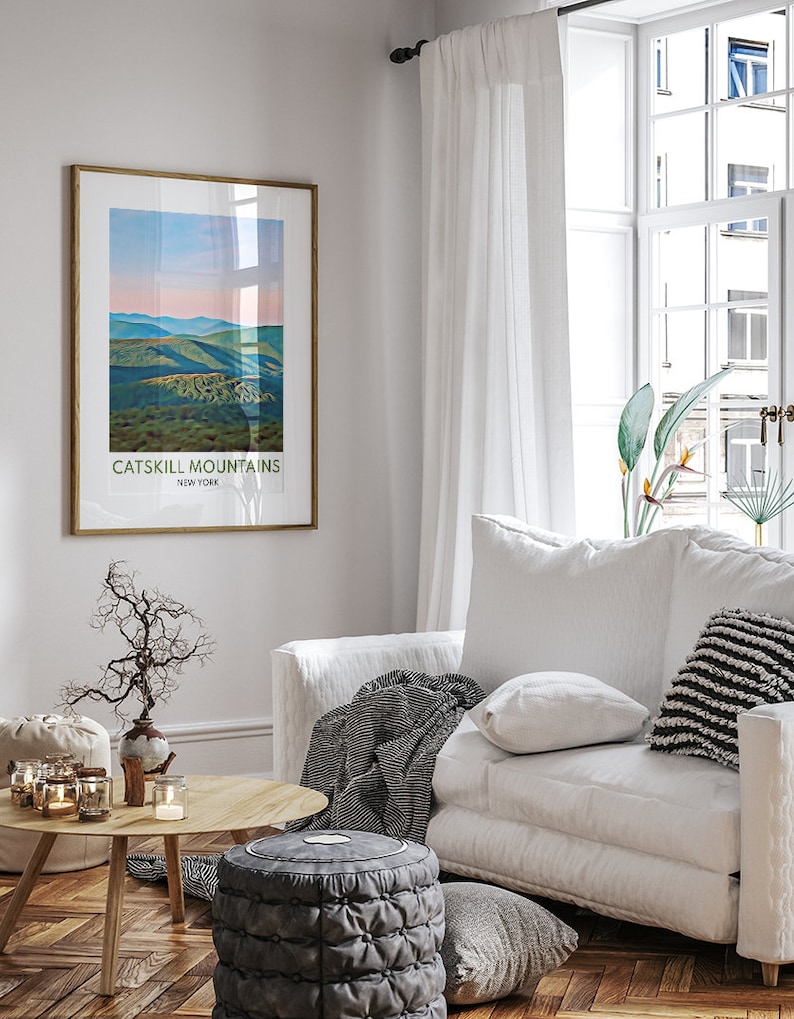 Catskill Mountains Print Catskill Mountains Wall Art New Etsy