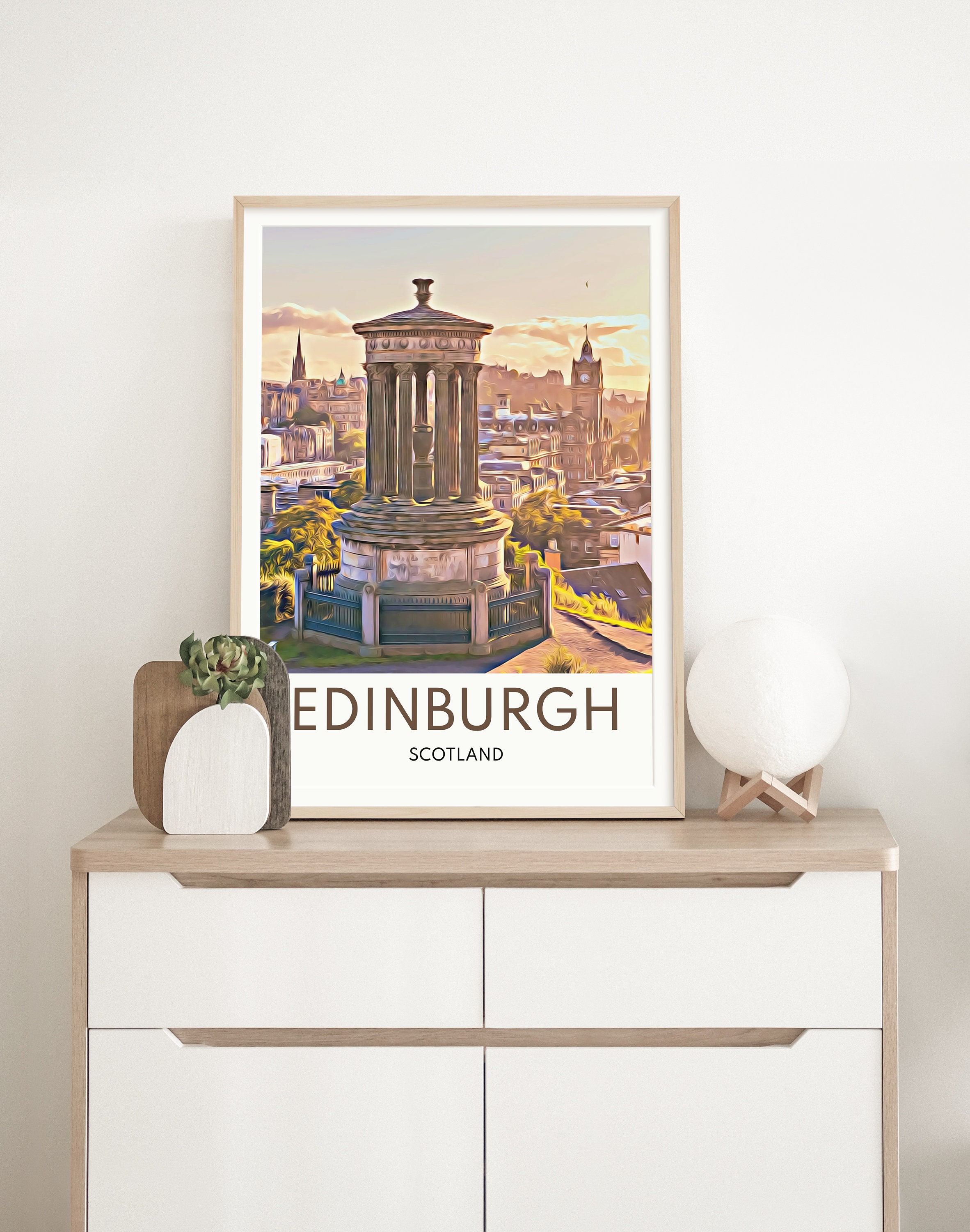 Edinburgh Travel Print Edinburgh Art Print Edinburgh Print Etsy