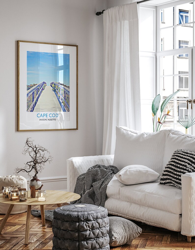 Cape Cod Print Cape Cod Wall Art Cape Cod Art Massachusetts Etsy