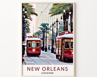 New Orleans Print, New Orleans Art, New Orleans Wall Decor, Louisiana Print, Louisiana Wall Art, New Orleans Art Print, Louisiana, Travel