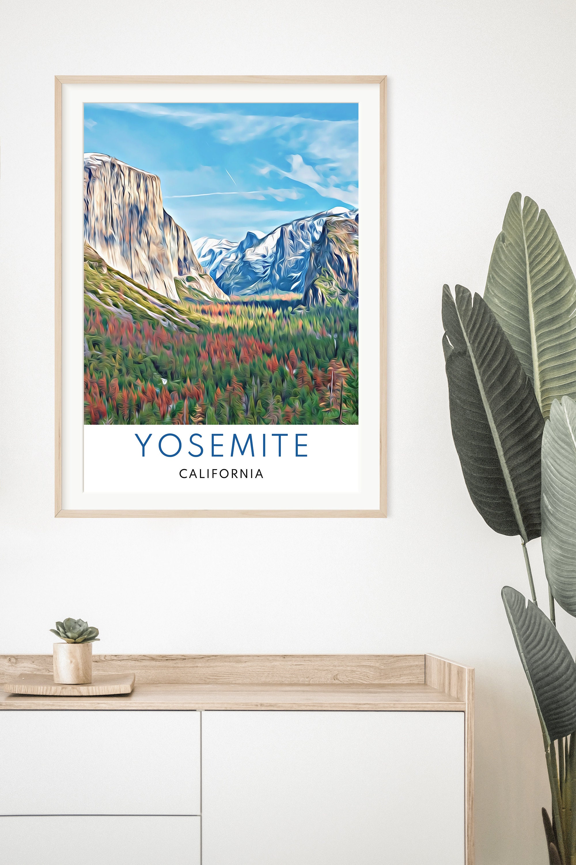 Discover Parc National De Yosemite Poster