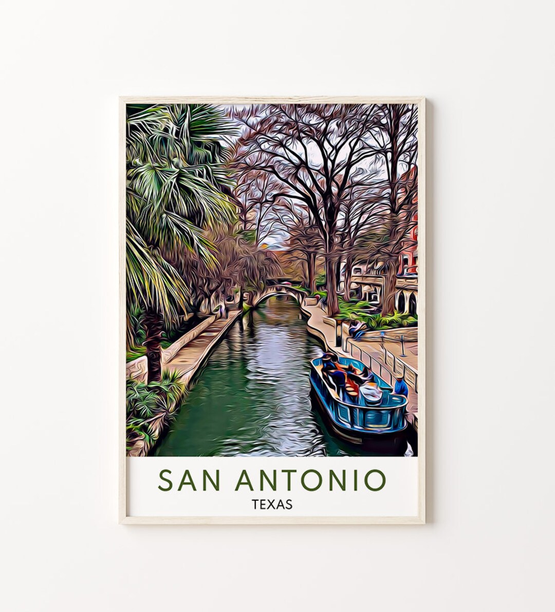 San Antonio Print, San Antonio Poster, San Antonio Art, San Antonio Wall Art, San Antonio Decor ...