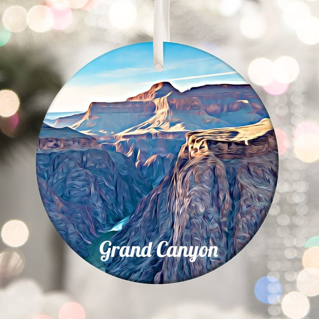 Grand Canyon Christmas Ornament 