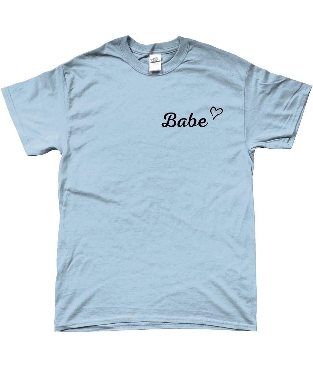 Babe Heart Design Weiches TShirt UNISEX Etsy
