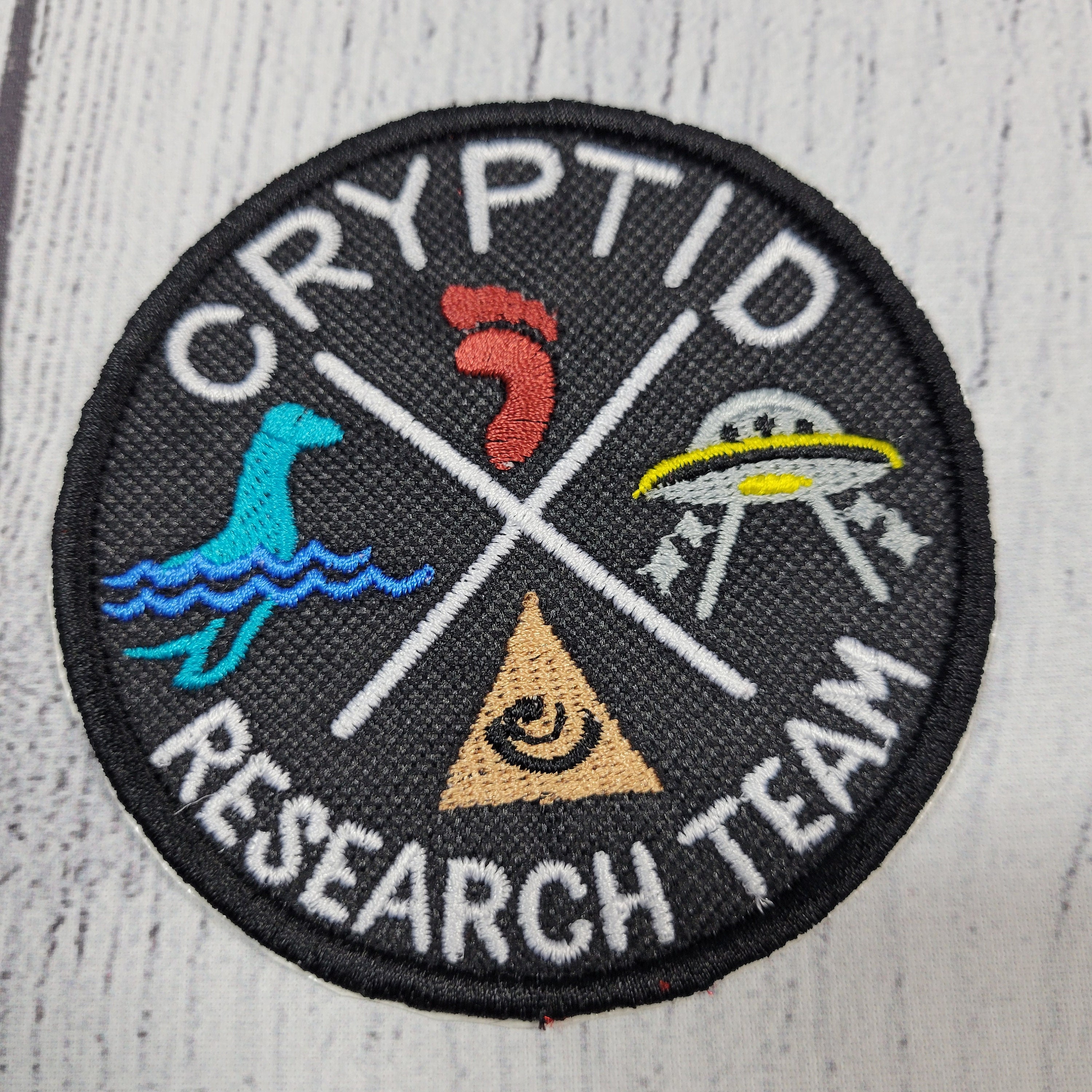 Cryptid Research Team Patch - Etsy