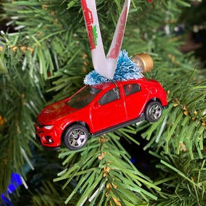 Stocking Stuffer for Honda Civic Owner, 2017 Honda Civic Matchbox Christmas Tree Ornament, Die-Cast Car Gift, Honda Accessory, Car guy gift