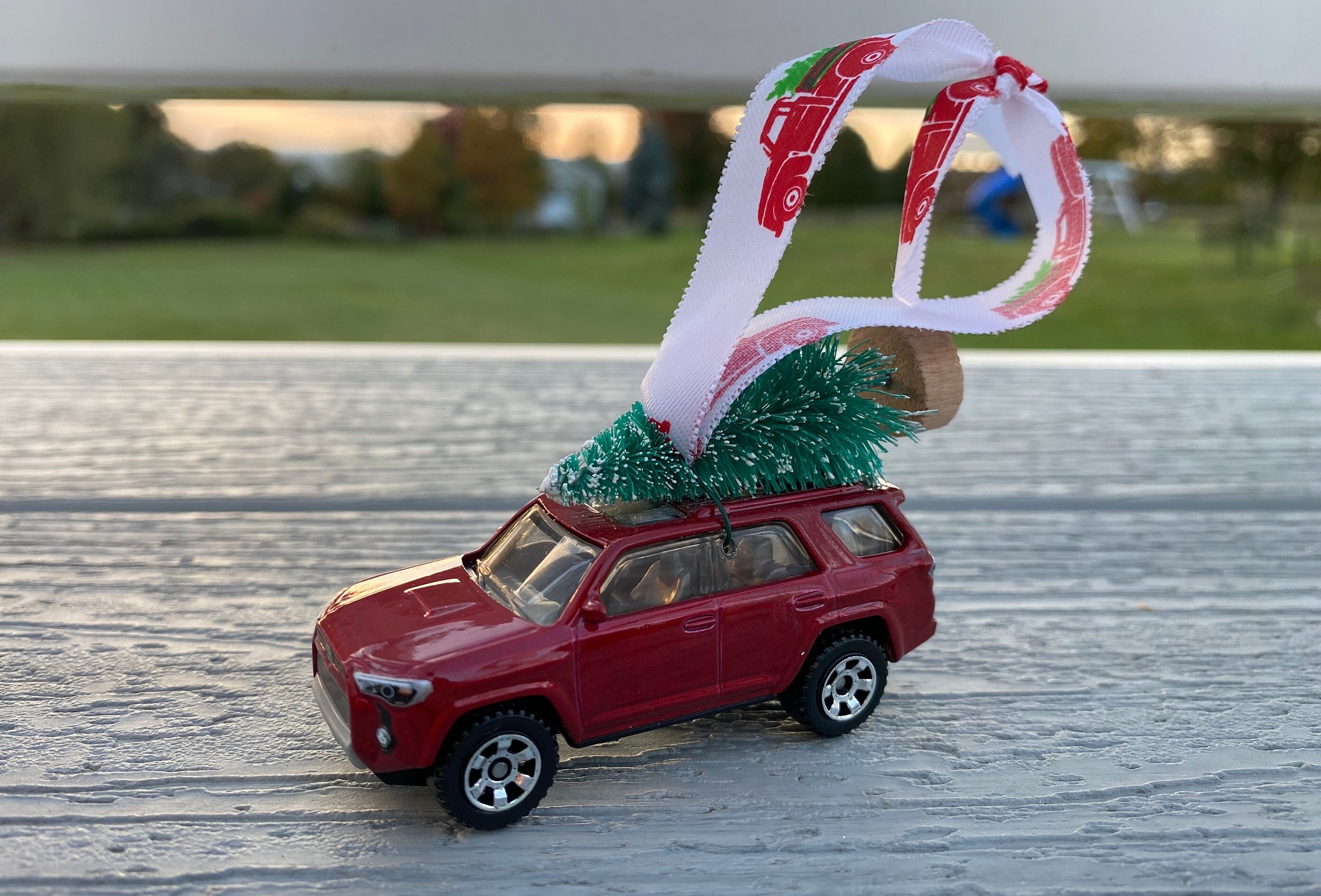 Custom Toyota 4runner Christmas Tree Ornament Made From Matchbox
