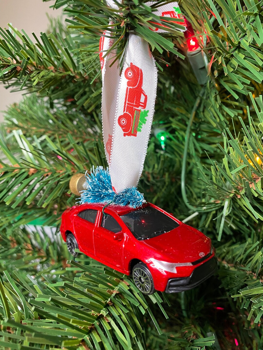 Car Stocking Stuffer, Toyota Corolla Christmas Tree Ornament, Die-cast ...