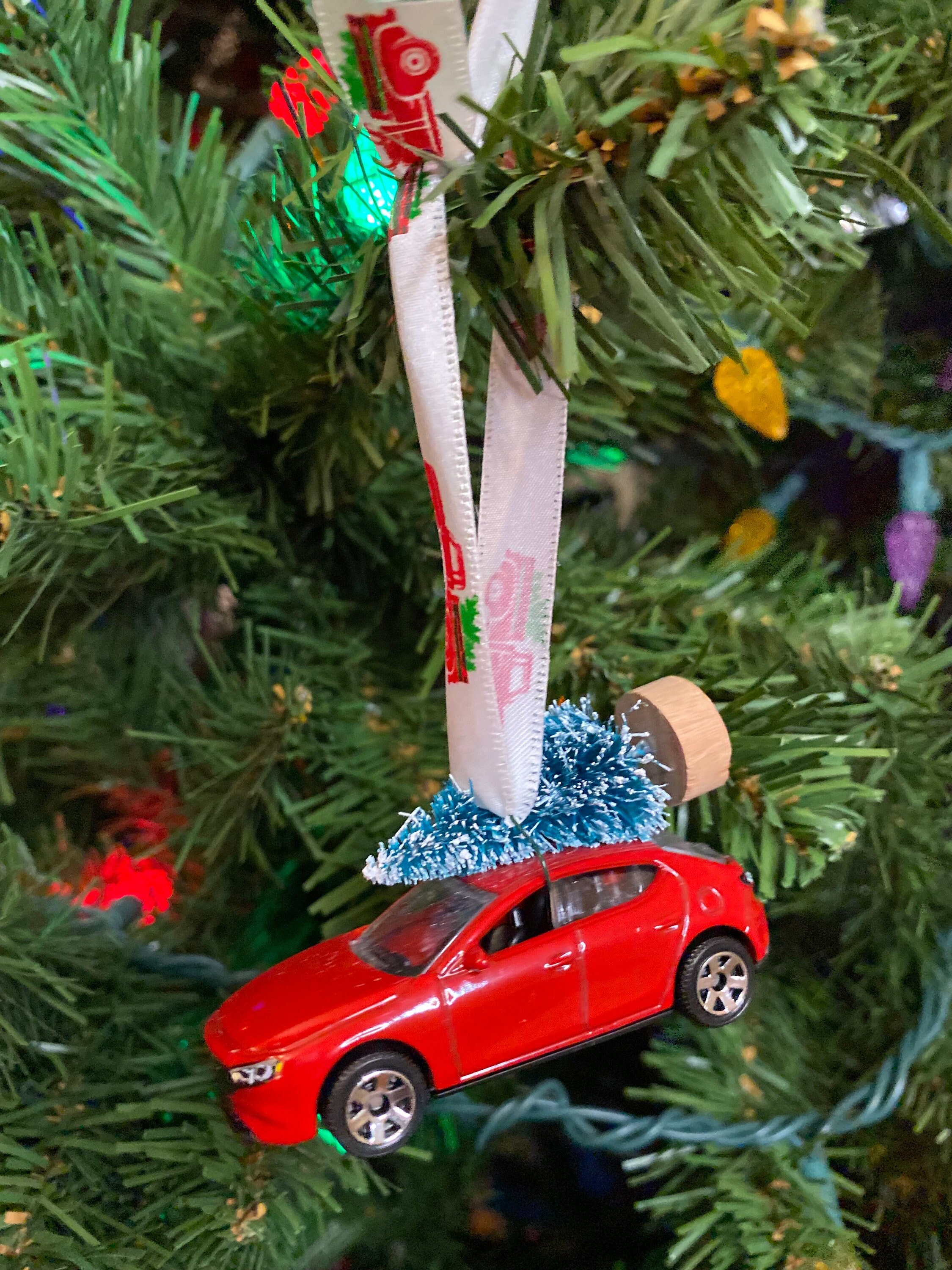 Mazda Mazda3 Matchbox Christmas Tree Ornament, 2019 Mazda
