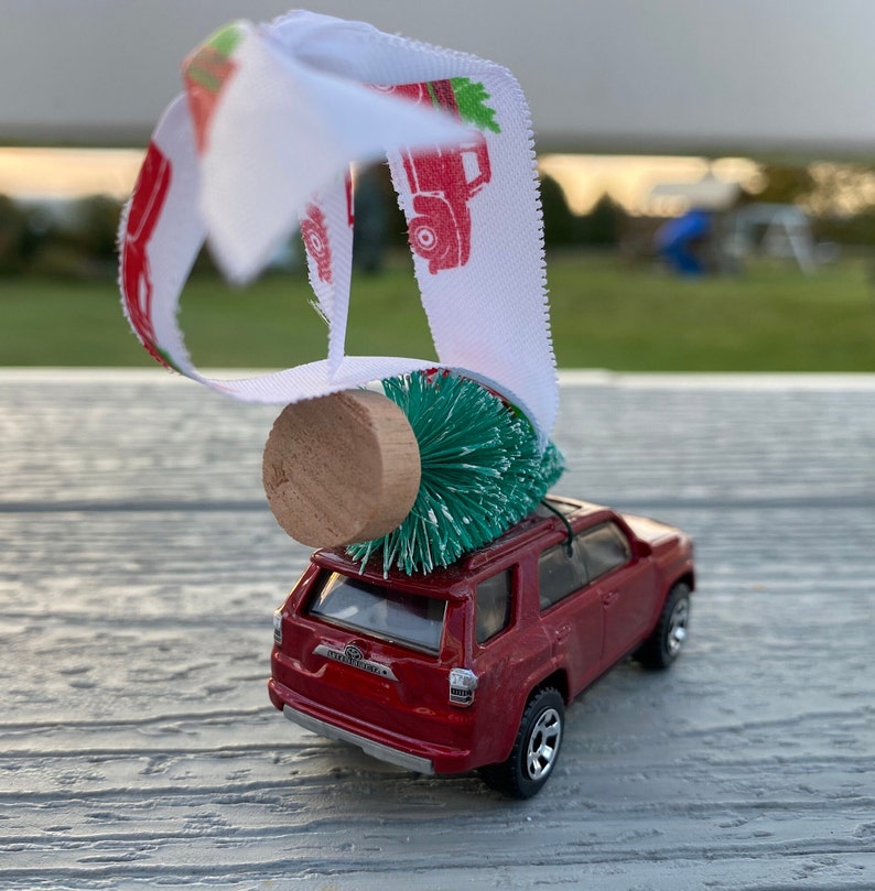 Custom Toyota 4runner Christmas Tree Ornament Made From Matchbox