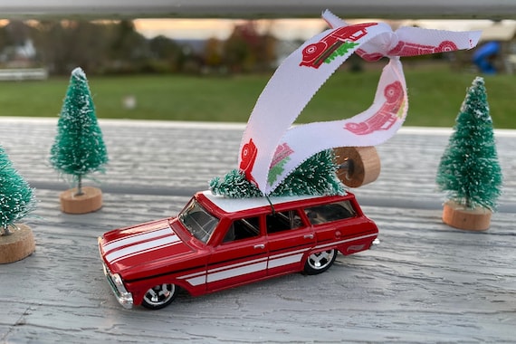 Custom 1964 Chevy Nova Wagon Hot Wheels Christmas Tree Ornament Father s Day Gifts Chevy Nova Accessories Chevy Nova Gifts Station Wagon Etsy