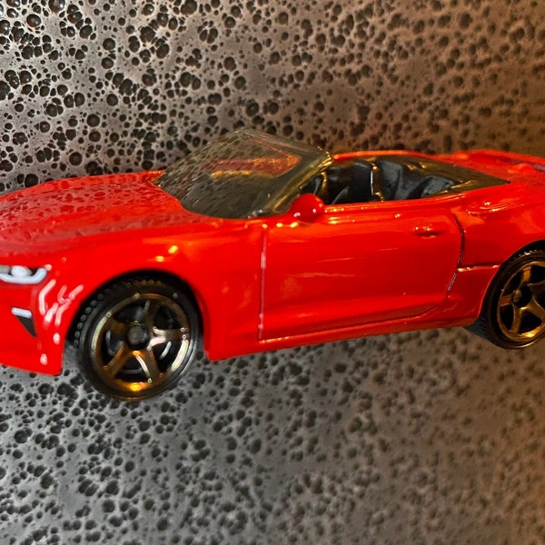 Chevy Camaro Convertible Matchbox Magnet, Chevrolet Camaro Accessories, Camaro Gift, Father's Day Gift, Man Cave Decor, Gifts for Men