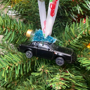 Stocking Stuffer for Car Enthusiasts, Dad, Brother, Gearhead, 1987 Buick Grand National Christmas Tree Ornament, Classic Car Holiday Decor