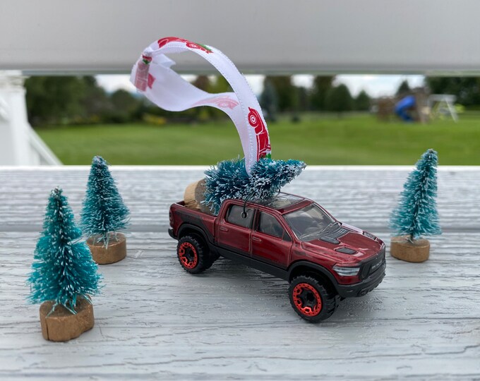 Custom Dodge Ram 1500 Rebel Hot Wheels Christmas Ornament, Dodge Truck ...