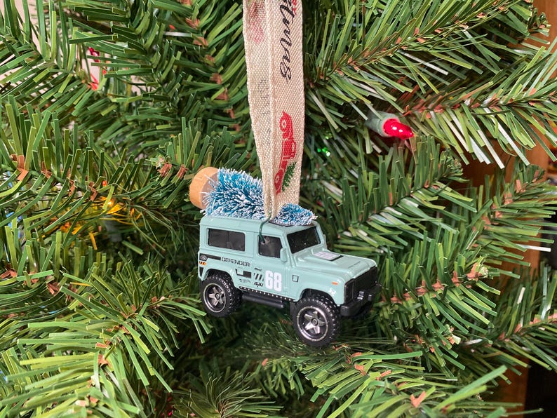 Defender Custom Gift Custom Land Rover Defender 90 Christmas Tree Ornament Made From Hot ...