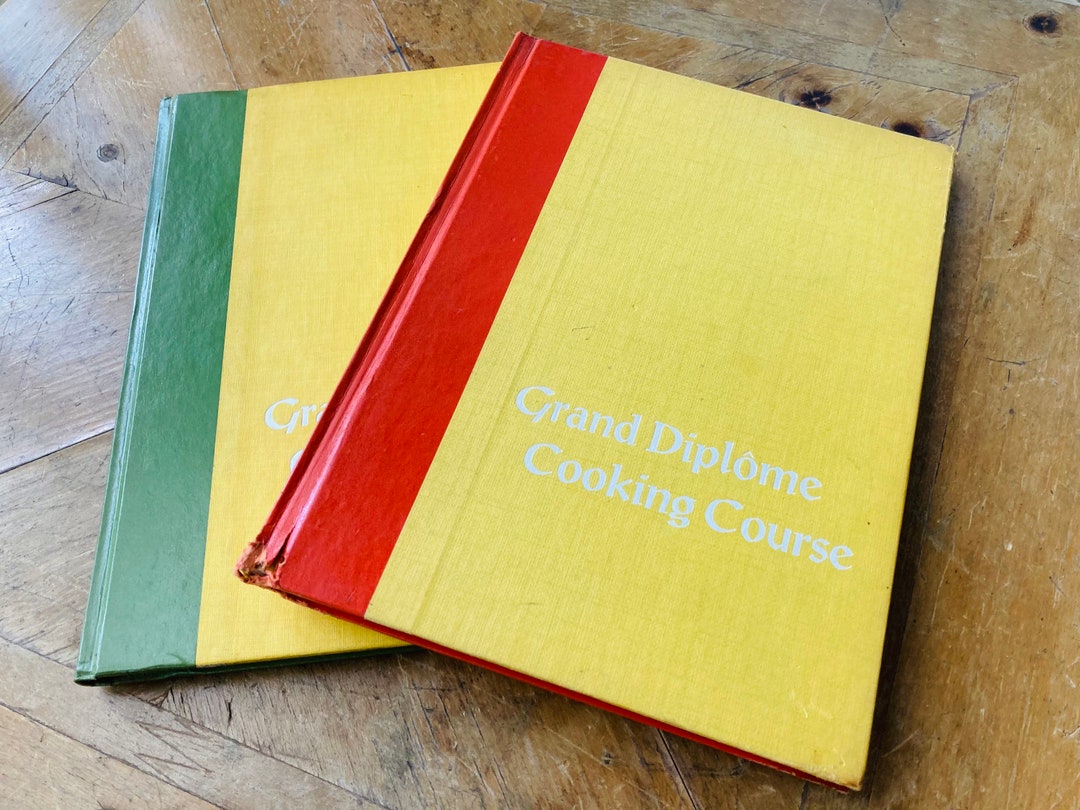 1970s Grand Diplome Cooking Course Cookbooks Etsy 1970s Grand Diplome Cooking Course Cookbooks Etsy