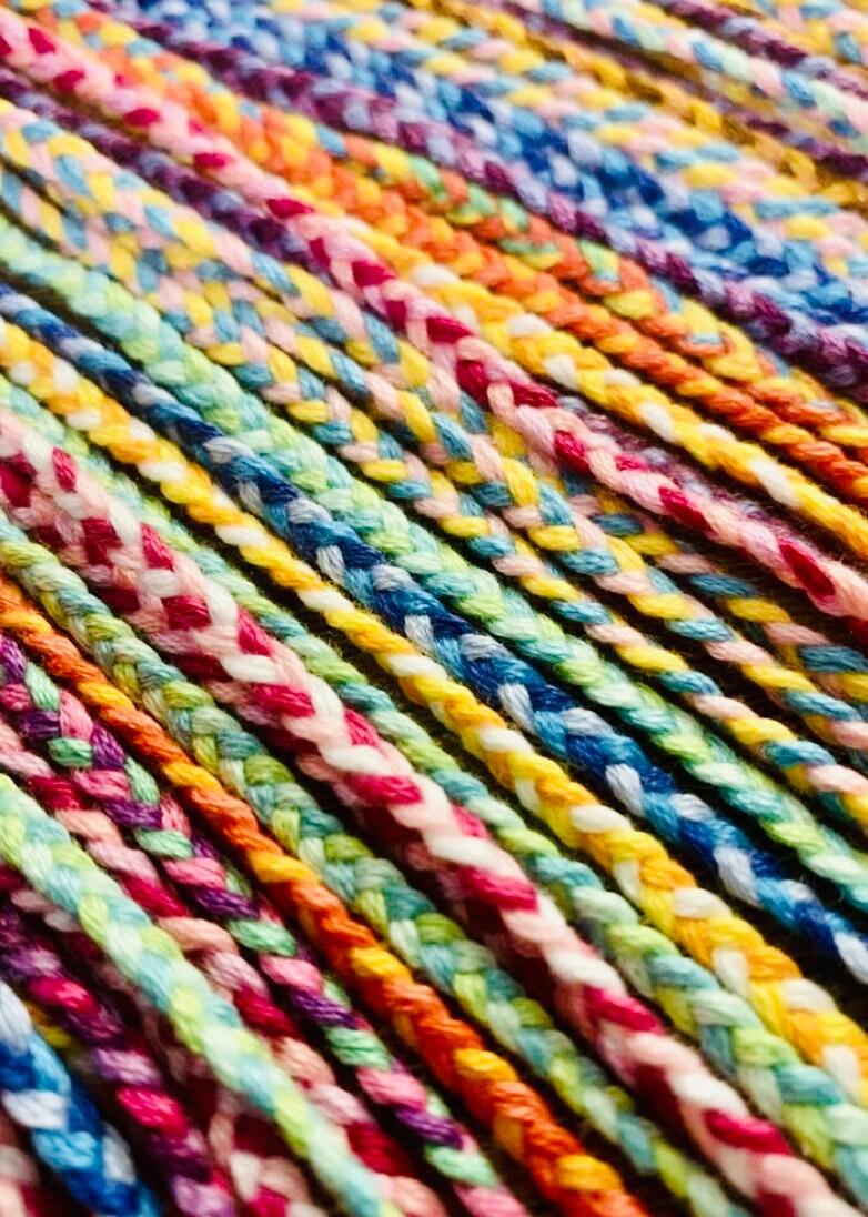 Pack of 12 Braided Bracelets 15 Cm to 30 Cm | Etsy