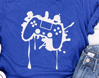 Console Controller T-Shirt: Gamer Gift Tee