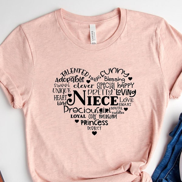 Best Niece Shirt, Best Niece Ever Shirt, Niece Gift Shirt, Niece T-Shirt, Family Matching T-Shirts, Cute Niece Gifts, Cool Niece Tee