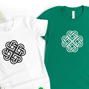 Celtic Knot Shirt, Celtic Knotwork Shirt, Endless Knot Shirt, Celtic Tshirt, Celtic Clothing,Saint Patrick's Day