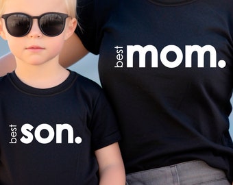Best Mom and Son T-Shirts, Matching Mother's Day Gift