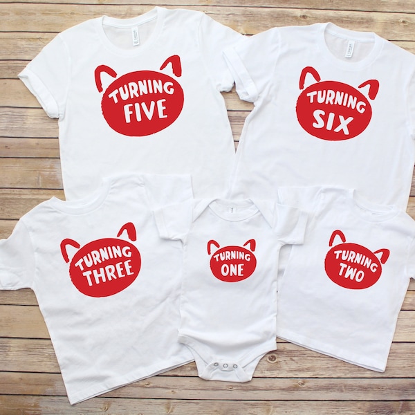 Fur Baby , Turning Red,Custom Birthday shirts,Birthday Tees , Birthday Tees For Kids, Birthday Tees for toddlers, Funny Birthday shirts