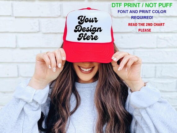 Custom Logo Foam Trucker Hat: Personalized Unisex  Trucker hats