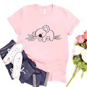 Koala Shirt, Cute Koala Shirt, Koala Lover Shirt, Funny Shirt, Koala Gifts, Koala Tees, Animal Shirts, Gift for mom