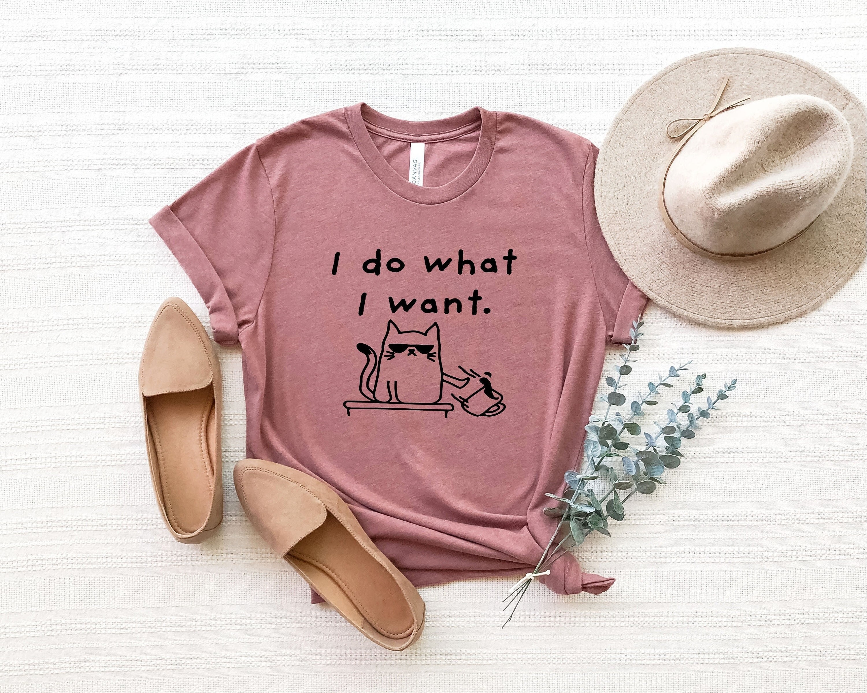 Grumpy Cat T-Shirt: Funny Sarcastic Cat Lover Shirt