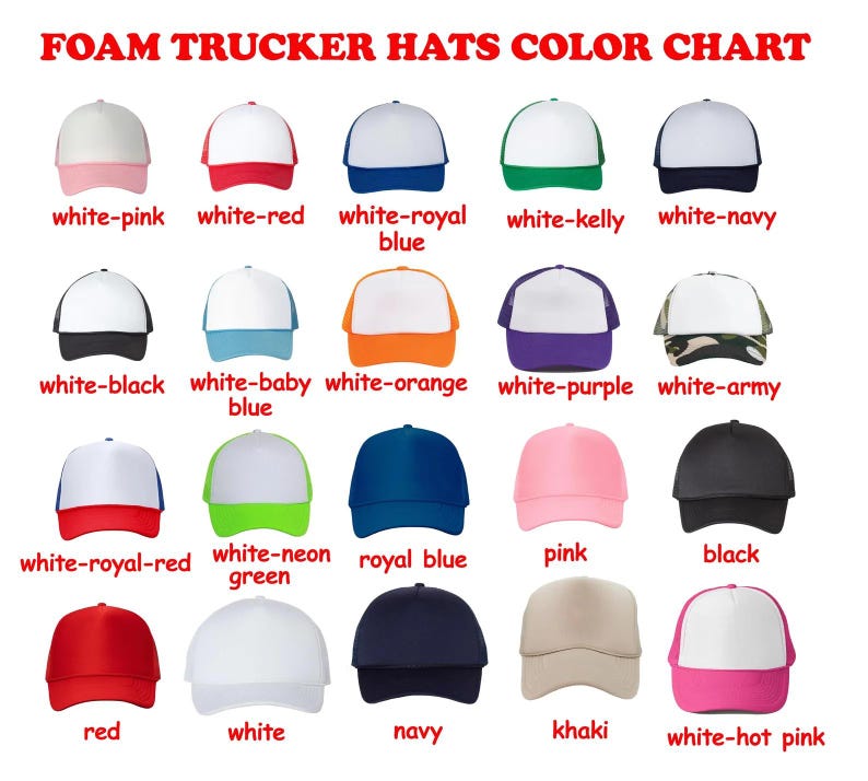 Gorra de camionero de espuma con logotipo personalizado: Gorras de camionero unisex personalizadas imagen 5