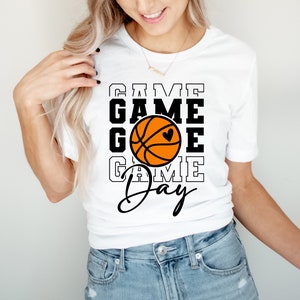 Game Day Basketball Shirt,
Basketball Game Day,
Basketball Mom Shirt, 
Women Basketball Shirt,  
College Basketball Shirt,
Basketball Lover Shirt,
Basketball Season Tee,
Basketball Season Gift,
Basketball Shirt,