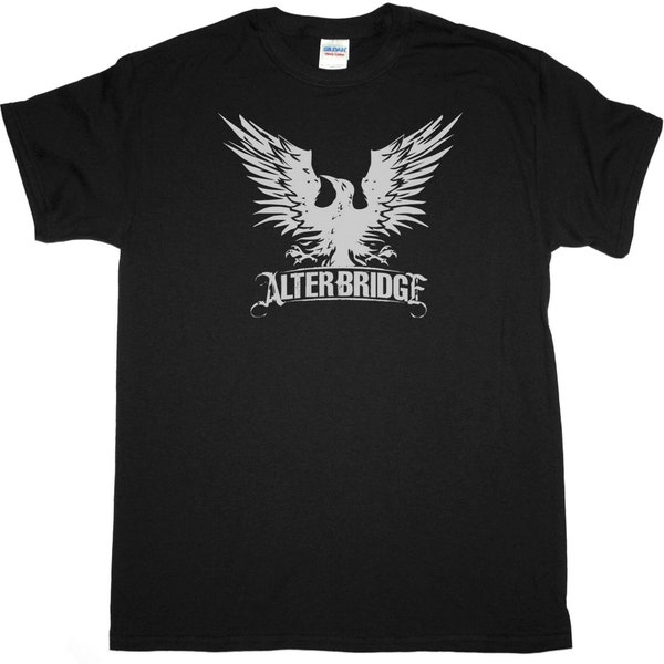 Most Popular Shirt Alter Bridge Blackbird Logo Men's Tshirt Size USA Unisex