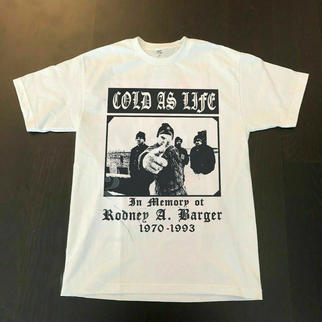 OG Cold as Life Shirt Limited Edition Men's Tshirt Size USA Unisex