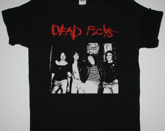 The Dead Boys Band Stiv Bators The Lords Der Neuen Kirche Männer Tshirt Größe USA Unisex