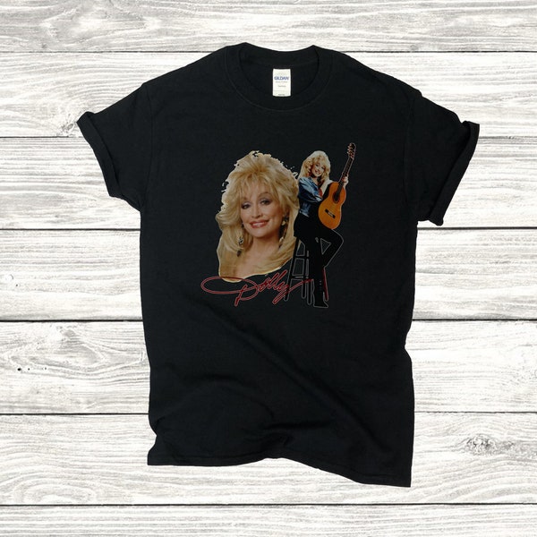 Rare vintage Dolly Parton Tour Concert Tshirt Homme Taille USA Unisexe