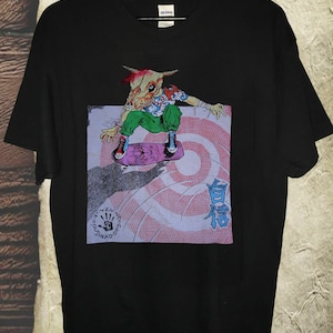 トップス ZORLAC DONNY MYHRE MODEL T-shirt Pushead Pushead Zorlac - Etsy