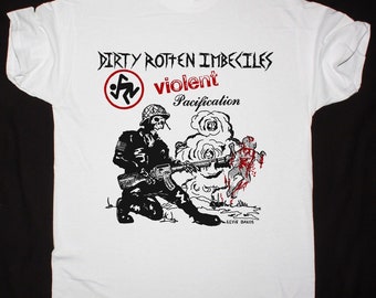 DIRTY ROTTEN IMBECILES METAL ROCK MEN's TANK TOP SIZES DIRTY ROTTEN IMBECILES METAL ROCK MEN's TANK TOP SIZES