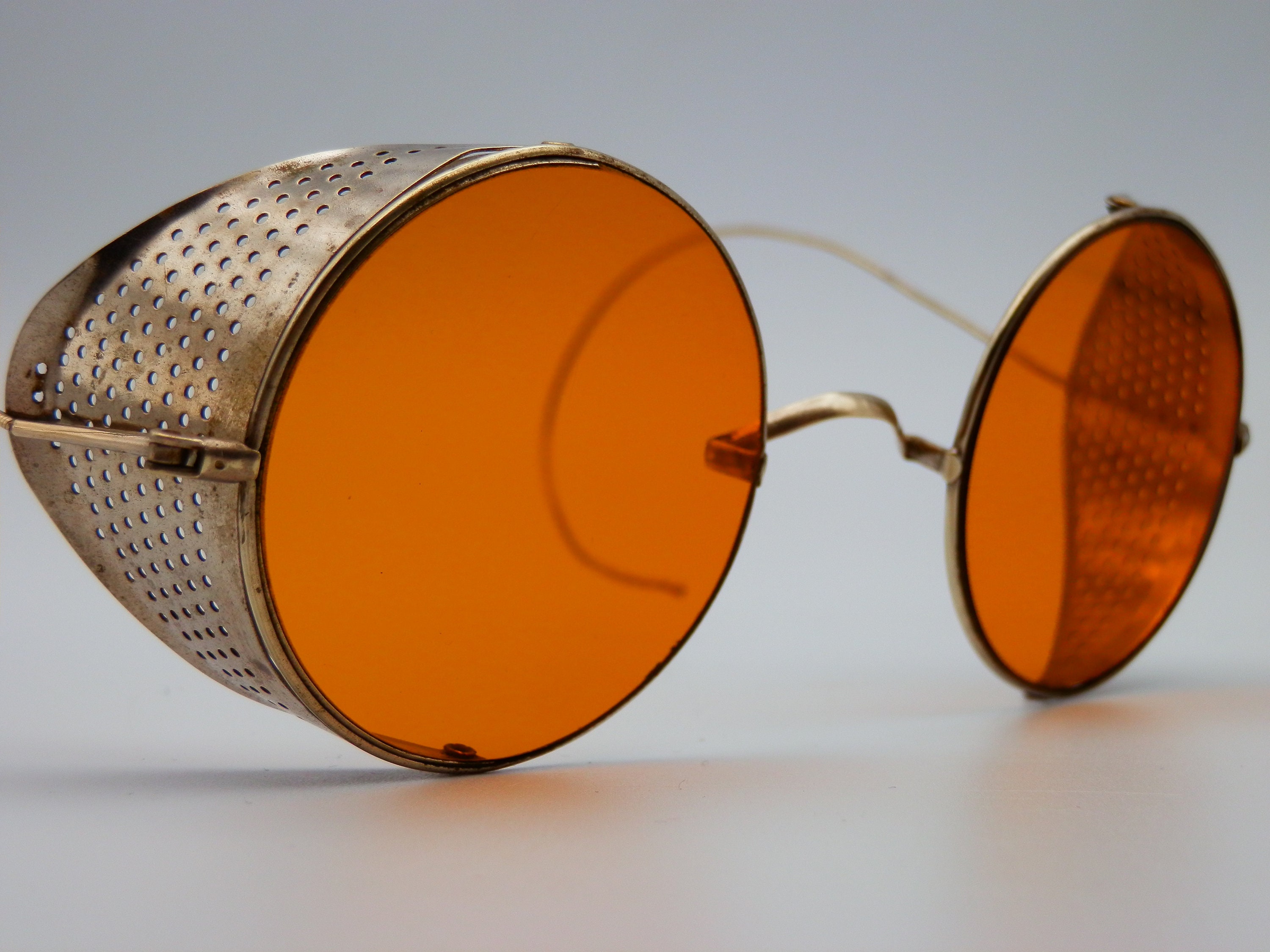 Tinted Glasses Willson Sunglasses Vtg Willson Folding Sunglasses