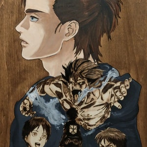 Attack On Titan Pyrography