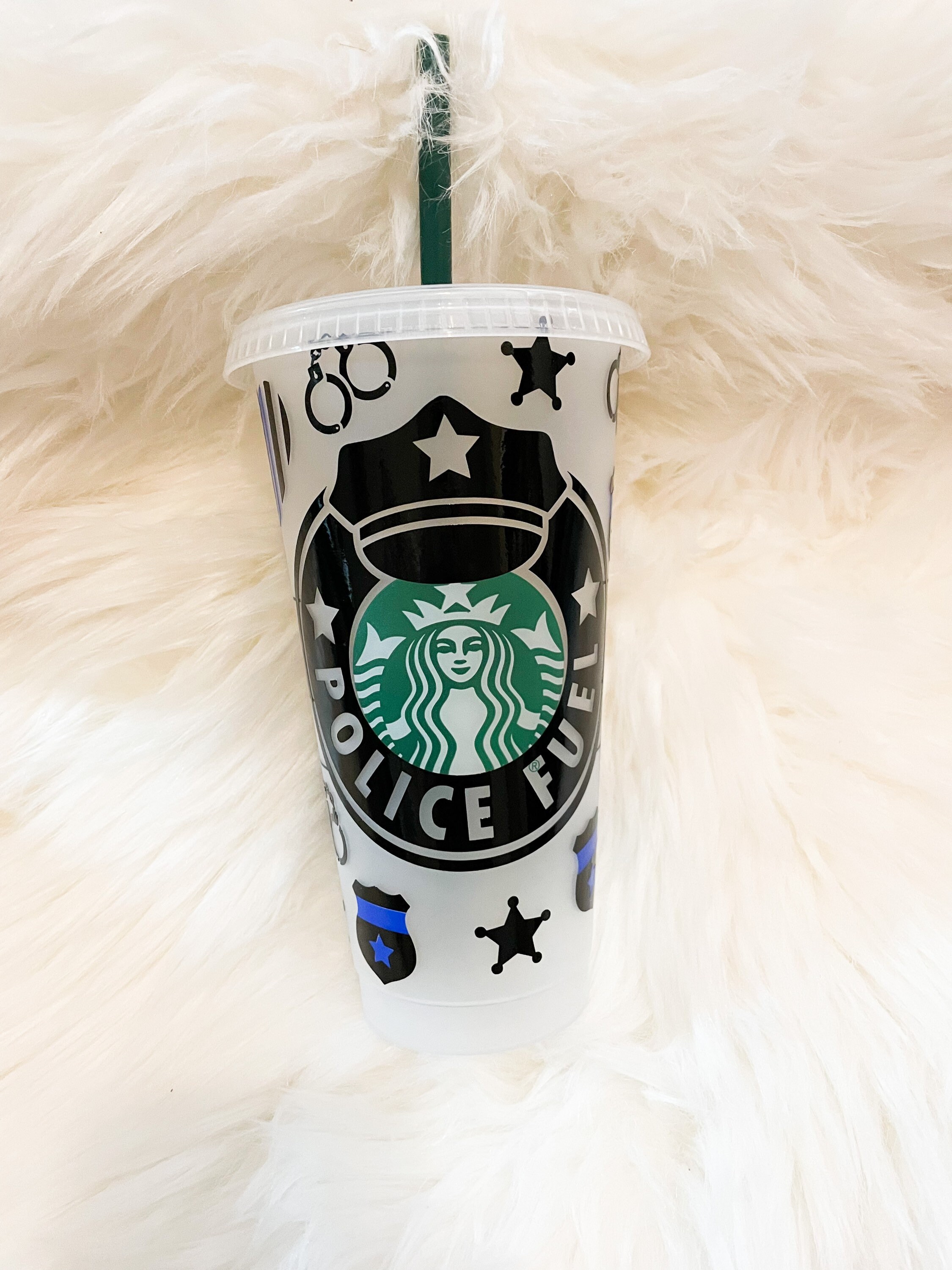 starbucks blue gradient cold cup