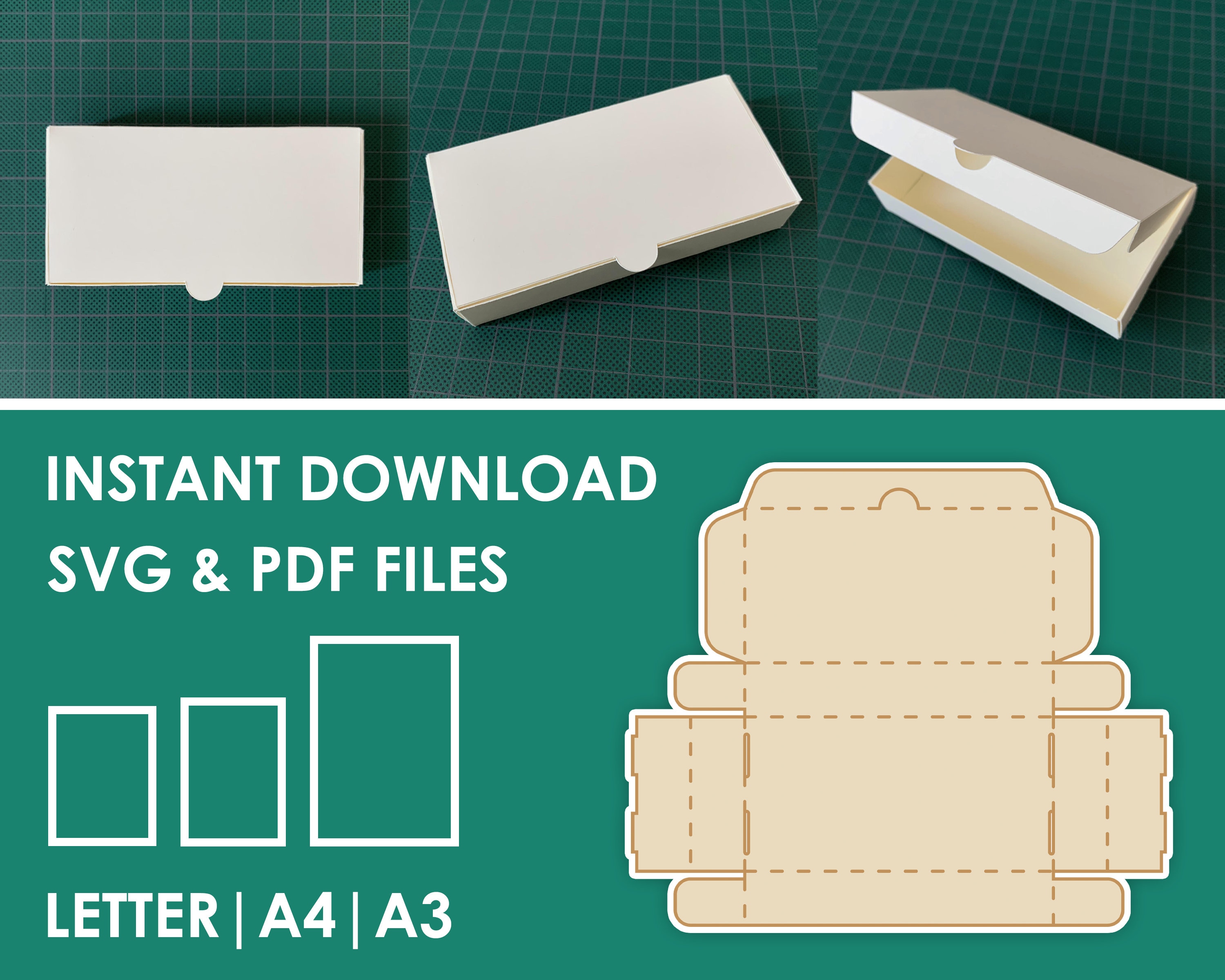 Free Printable Small Rectangular Box Template. Free Printable Small  Rectangular Box Temp…