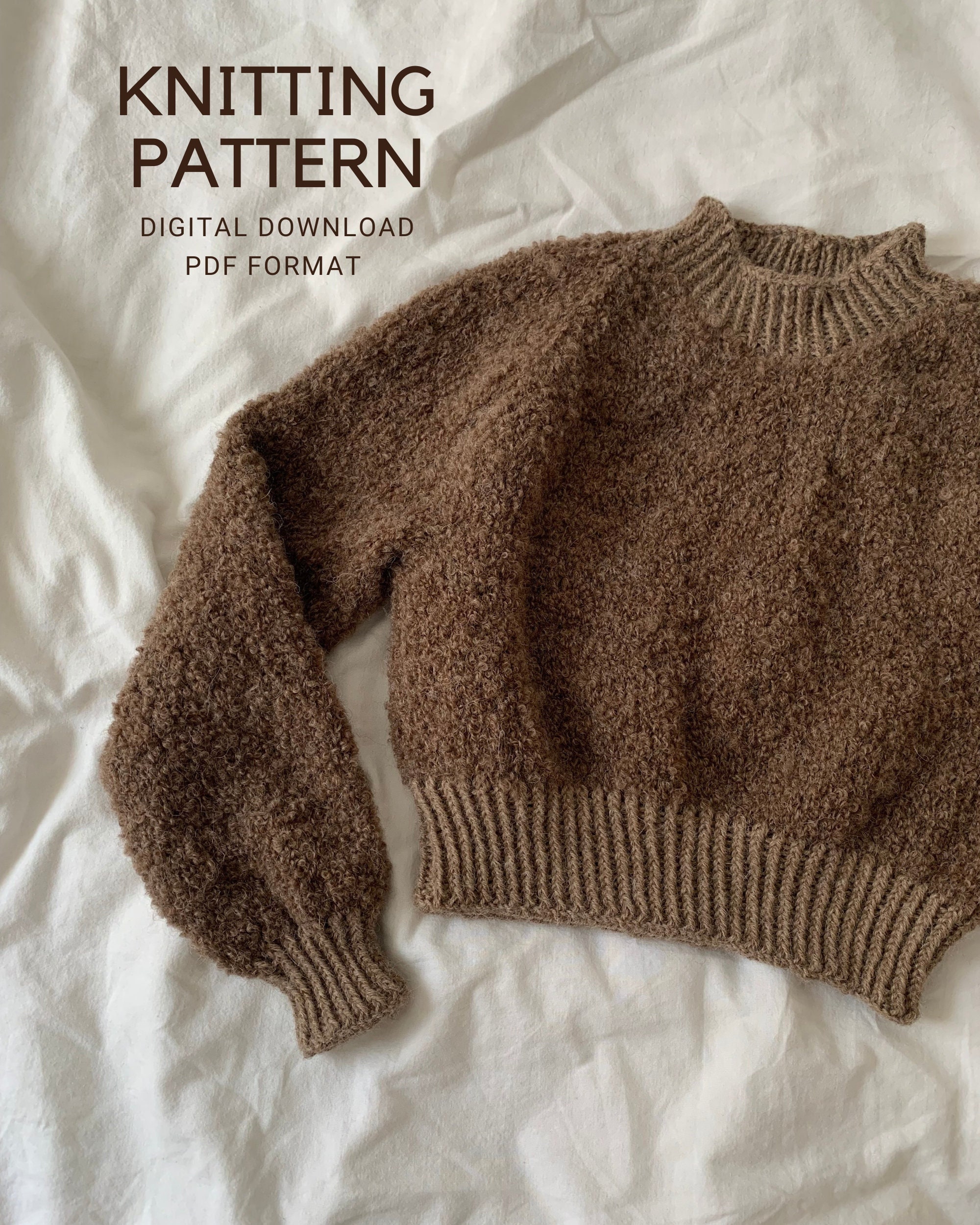 カ子様　evameva coil yarn raglan pullover Amy Raglan Sweater - Little One's & Tweens – Hobbii