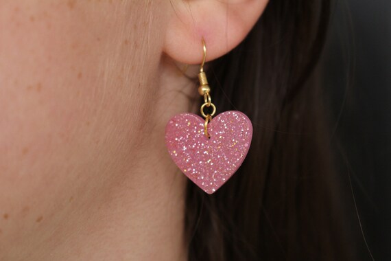 Cheap heart earrings discount
