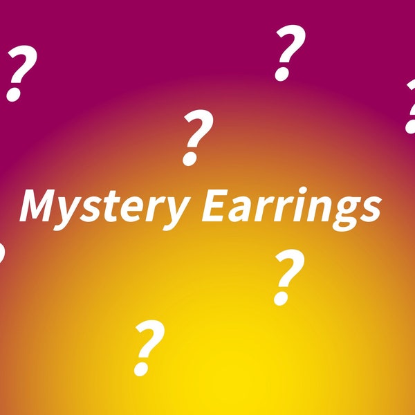 Mystery Earrings | Surprise Earrings Bundle | Handmade Earrings | Cheap Earrings | Cute Earrings | Cheap Gifts | Surprise Gifts | Handmade