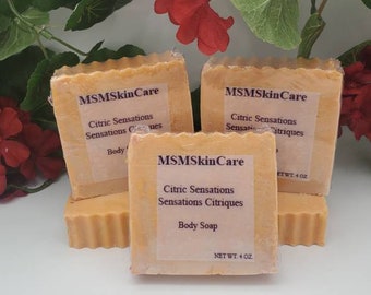 Citric Sensations Cold Process Body Soap