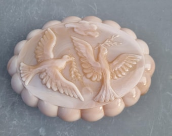soap box Curt Schlevogt art deco opaline